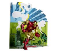 McFarlane Toys - Figurine Marvel Iron Man a l'echelle 1:10eme avec scene (The Invincible Iron Man 126)