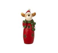 Statue Renne Noël "Christmas Show" 88cm Multicolore