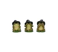 Nemesis Now Animal Three Wise Figurine Trio, Resin, Multicolour, 10cm
