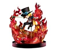 Banpresto Statue Sabo One Piece avec feu 13 cm
