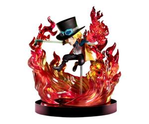 Statue Sabo avec Feu 13Cm