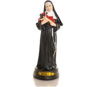 Statue - Sainte Rita - 12 cm - Résine peinte à la main - Décorative - Intérieur