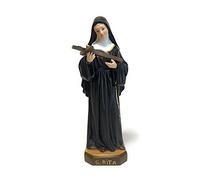 Statue Sainte Rita de Chaîne en résine 30 cm - Artisanat italien