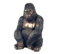 Statue - Statuette - Figure Singe, Gorilla - NO NAME - Résine - 91 cm x 50 cm x 66 cm - Noir