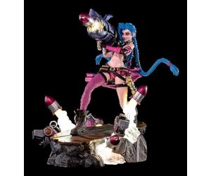 Statue Statuette Riot & PureArts - League Of Legends - Jinx Light Up