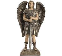 Statues Chinoises Résine Statues Gear Bronze Finish Sculpture Sculpture Figurine Ornement l'ange dans la Bataille Cadeaux de décoration de Bureau Uniques être compatibles applicables être