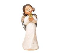 Statues d'ange en résine, figurines d'ange élégantes, mémorial d'amitié, statue d'ange en résine, sculpture de sœurs, figurine de pour décoration d'intérieur