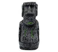 Statues D'aquarium Moai de L'île de Pâques, Ornement de Jardin Paysager, 5x3x12cm