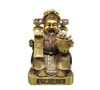 Statues de Bouddha pour la décoration de la Maison, Dieu Assis de la Richesse, Artisanat, Statue de Bouddha en Laiton, Ornements, Sculpture de Richesse, décoration de Caisse enregistreuse d'hôtel,