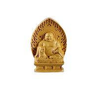 Statues de Bouddha pour la décoration de la Maison Mini Figurine de Bouddha en buis sculptée en Bois Chinois Statue de Bouddha gardant Le sanctuaire Mains Guanyin Sculpture Décoration d'intérieur