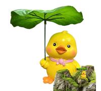 Statues de canard d'extérieur, statues de canard d'extérieur | Parfait pour les balcons de printemps et les jardins Les ornements mignons en résine pour les salons sont harmonieux avec n'importe