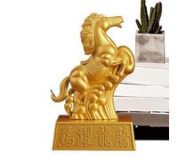 Statues de cheval | 2026 Statue chinoise du Nouvel An animale - Figurine décorative de cheval Art Sculpture,for Mantel Fireplace Stair Railing Holiday Outdoor Porch Cabinet