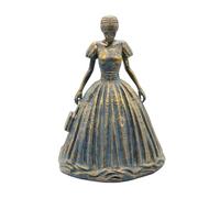 Statues de Collection, Sculptures élégantes et Classiques, Sac de Figurines de fées, Statue de Fille, Oiseau, Sculpture de Filles d'ange avec Fleur, pour l'intérieur ou l'extérieur (C)