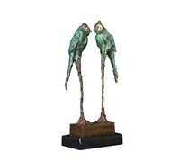Statues de décoration pour la décoration de la Maison - Sculpture Abstraite d'oiseau en Bronze - Figurine Artisanale en métal - Martin Klein Ornaments