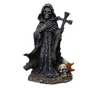 Statues de du Diable - Figurine de Croisade d'halloween, décor Squelette en résine | Artisanat de Sculptures Gothiques Afficher, Chambre effrayante, Salon de la Figure d'horreur, ogge