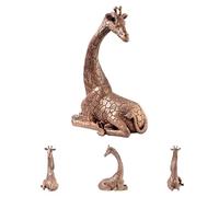 Statues de girafe Décoration d'intérieur - Sculpture de girafe Décoration de statues d'animaux en résine, Sculpture de girafe africaine à collectionner | Statues de jardin, ornements de jardin pour