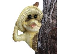 Statues de grenouilles d'extérieur pour jardin, statue de jardin de grenouilles | Art de la statue de la grenouille, décorations extérieures, figurines à collectionner de grenouille qui regarde