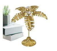 Statues de palmier avec - figurine d'arbre décoratif pour affichage de table | Accent de décoration de maison tropicale pour fête, studio, restaurant, salon, thème de l'espion