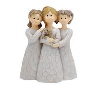Statues de résine des Trois sœurs - Ornement des sœurs Décoration d'intérieur symbolisant l'amitié et l'amour fraternel | Sculpture à Placer sur Un Bureau ou Une étagère, idéale pour Les anniver