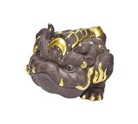 Statues de thé, Sable Violet, Crapaud doré, Ornements créatifs Modernes, Fournitures de cérémonie du thé Zen, Services à thé, Tables à thé, Animal de Compagnie de Bureau (A)