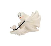 Statues d'Halloween effrayantes - Ornement de chiens fantômes, effrayants à collectionner du festival | Décoration de fête à la maison saisonnière hantée, décorations de vacances de marche