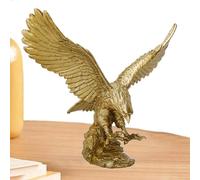 Statues et figurines d'aigle - Figurine d'aigle américain, sculpture décorative en résine pour la réception d'entreprise, l'entrée du magasin
