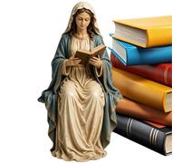 Statues Religieuses Catholiques Sculpture de table - lecture assise