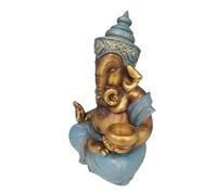 Statues religieuses - God Candle Holder Sculpture for Home, Sacred Elephant Statue avec Fonction décorative, Figurine spirituelle pour Chambre, extérieur, Jardin et faveurs, 8.07x5.71x12.4 Pouces