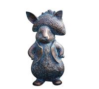 Statues, Statues d'animaux, décoration de la Maison, Sculpture d'ornement de Jardin avec Impression Vista, décoration de Jardin, Statue, Figurine de Petit Animal pour intérieur, pelouse, Cour