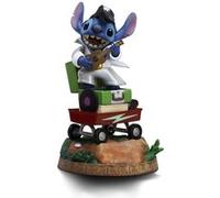 Statuette 1/10 Art Scale Stitch King of Rock 17 cm - Lilo & Stitch