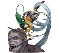 Statuette 1/7 Levi vs Beast Titan Ver. 28 cm - L'Attaque des Titans