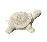 Statuette Béton Tortue Sammy - Fait Main Décoration pour Jardin Et Maison