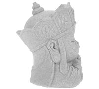 Statuette Bouddha Décorative pour Aquarium, Figurine Sable Traditionnelle | Décor Réutilisable, Usage Maison ou Bureau, Sûre, Résistante à Déformation, pour Bassin et Vivier