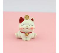 Statuette Chat Maneki Neko Résine Peinte à la Main(4)
