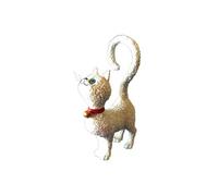 Statuette Chat par Dubout en résine - 11 x 6 x 3 cm