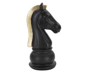 Statuette Cheval Mauro Ferretti Noir 10,5x8,5x19 cm