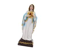Statuette classique Saint Père et mère catholique Cadeau religieux Décoration d'intérieur Stable Aide pédagogique Ornement d'art