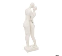 Atmosphera Statuette déco couple Rivi 33 cm Résine Blanc