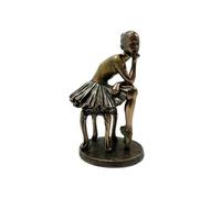 Statuette Danseuse de collection aspect bronze 19 cm Bronze