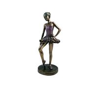 Statuette Danseuse de collection aspect bronze 25 cm