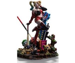 Statuette DC Comics 1 10 Deluxe Art Scale Harley Quinn Gotham City Sirens 22 cm G