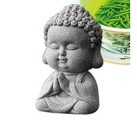Statuette de Bouddha miniature, ornements de statue de Bouddha, ornements de thé avec petite statue, ornement décoratif pour la méditation, décorations vintage pour ornements