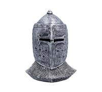 Statuette de Casque de Chevalier 13,2 cm - Ornement Fantaisie (Brave)
