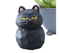Statuette de chat | Sculpture de chaton - Petite sculpture en résine ornement amusant cadeau anniversaire enfants adultes décoration maison bureau salon voiture