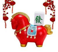 Statuette De Cheval,Jouet Ornemental Décoratif De La Richesse - Figurines De Petit Cheval Pour Le Nouvel An 2026 - Pour Les Hommes Et Les Femmes Anniversaire Chambre Maison Chinoise