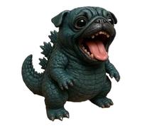 Statuette de Chien - Décorations Maison Mignonnes | Petite Statuette Animale Mignonne et Réaliste pour Décorer Bureau, Meuble de Télévision, Cheminée, Bibliothèque, Espace de