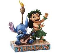 Statuette de collection Lilo et Stitch bleu G