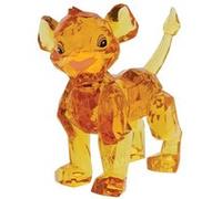 Statuette de collection Simba en acrylique facetté ORANGE G