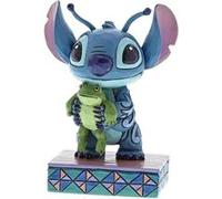 Statuette de collection Stitch et la grenouille BLEU G