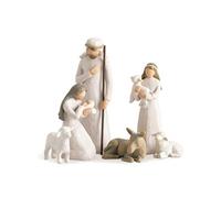Statuette de collection Willow Tree - Nativité - Hauteur 22 cm - Largeur 7 cm - Profondeur 7 cm